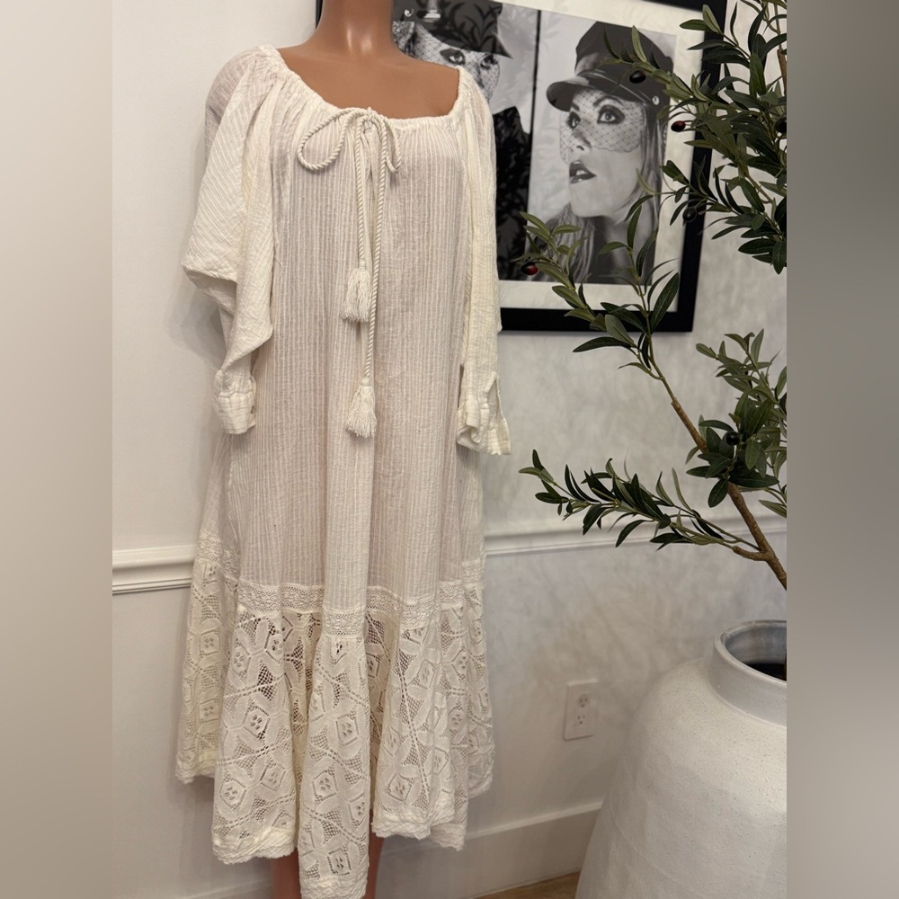 FREE PEOPLE | Camilla crochet maxi dress